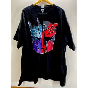Transformers Autobots Decepticons Split Logo Men’s 6XL 66” Chest